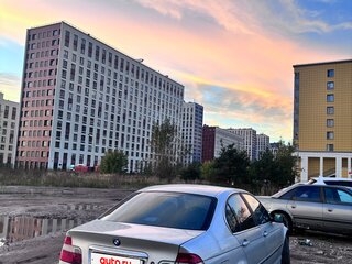 2002 BMW 3 серии 320i IV (E46) Рестайлинг, серебристый, 419000 рублей, вид 4