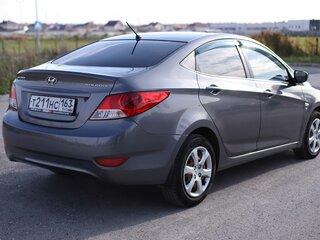 2013 Hyundai Solaris I, серый, 717236 рублей, вид 5