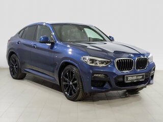 2020 BMW X4 30d II (G02), синий, 4785000 рублей, вид 3