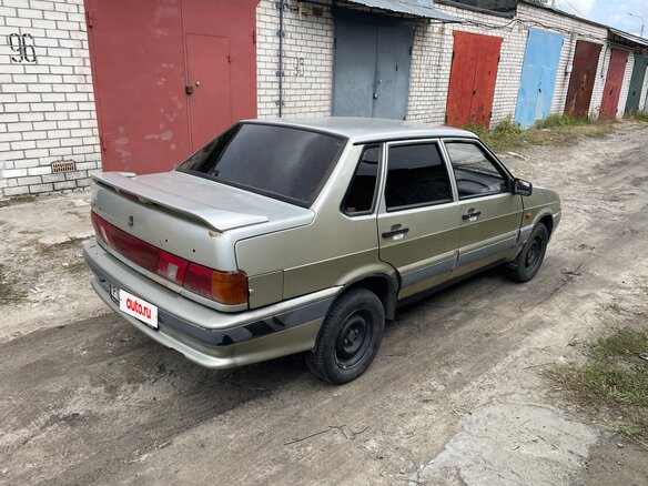 2005 Lada (ВАЗ) 2115, серебристый, 140000 рублей - вид 4