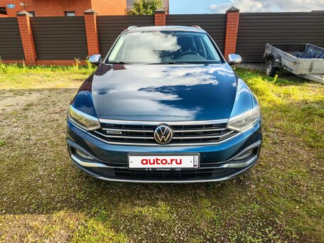 2020 Volkswagen Passat DSG7 B8, синий, 3390000 рублей, вид 2