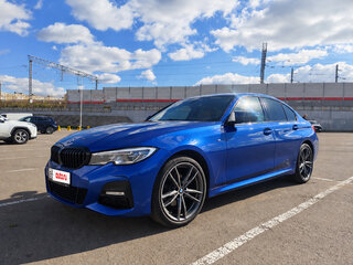 2020 BMW 3 серии 320d xDrive VII (G2x), синий, 2500000 рублей, вид 2