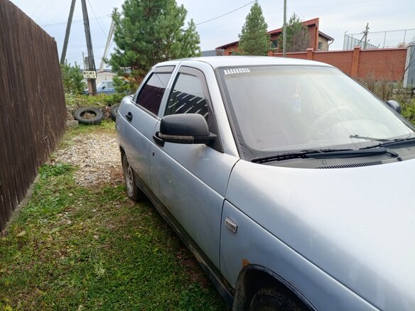 2005 Lada (ВАЗ) 2110, серебристый, 150000 рублей - вид 6