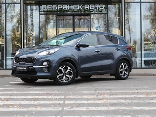 2019 Kia Sportage IV Рестайлинг, синий, 1895000 рублей, вид 1