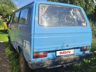1984 Volkswagen Transporter T3, голубой, 180000 рублей, вид 4