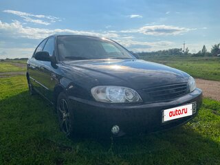 2007 Kia Spectra I Рестайлинг 2, чёрный, 290000 рублей, вид 2