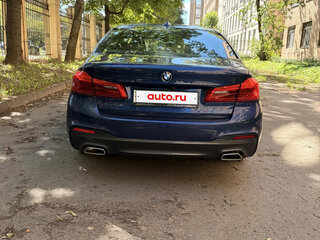 2018 BMW 5 серии 530d xDrive VII (G30/G31/G38), синий, 4700000 рублей, вид 4