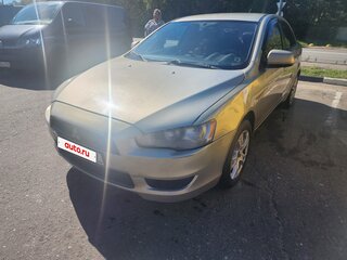 2008 Mitsubishi Lancer X, бежевый, 525000 рублей, вид 2