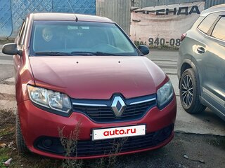 2016 Renault Logan II, красный, 640000 рублей, вид 1