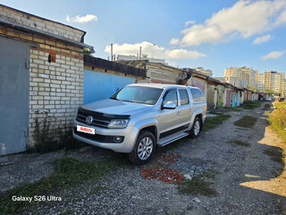 2013 Volkswagen Amarok I, серебристый, 1450000 рублей, вид 1