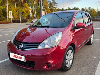 2010 Nissan Note I Рестайлинг, красный, 700000 рублей, вид 3