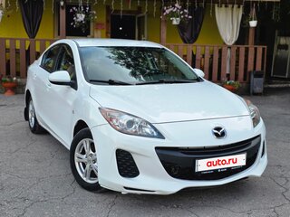 2012 Mazda 3 II (BL) Рестайлинг, белый, 899000 рублей, вид 1