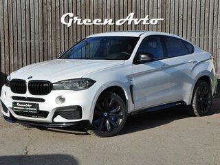 2016 BMW X6 40d II (F16), белый, 3690000 рублей, вид 1