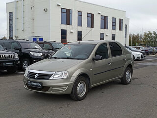 2011 Renault Logan I Рестайлинг, бежевый, 455000 рублей, вид 1