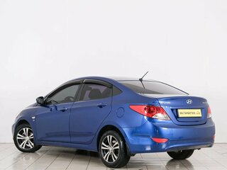2013 Hyundai Solaris I, синий, 899000 рублей, вид 4