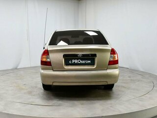 2006 Hyundai Accent ТагАЗ II, бежевый, 270000 рублей, вид 4