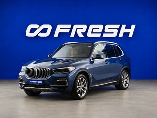 2019 BMW X5 40i IV (G05/G18), синий, 4937800 рублей, вид 5