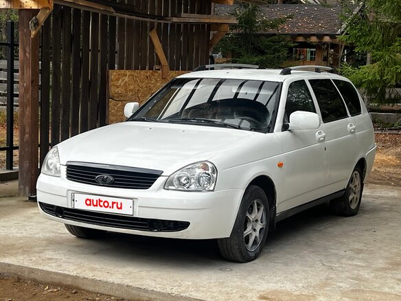 2011 Lada (ВАЗ) Priora I, белый, 190000 рублей - вид 1