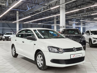 2014 Volkswagen Polo V, белый, 749000 рублей, вид 2