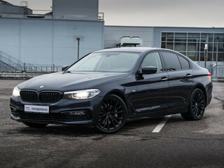 2017 BMW 5 серии 530i xDrive VII (G30/G31/G38), синий, 2499000 рублей, вид 1