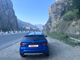 2018 Kia Rio X-Line IV, синий, 1340000 рублей, вид 4