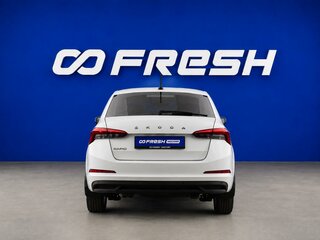2021 Skoda Rapid II, белый, 1747444 рублей, вид 4