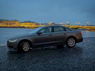 2012 Audi A6 IV (C7), серый, 1700000 рублей, вид 4