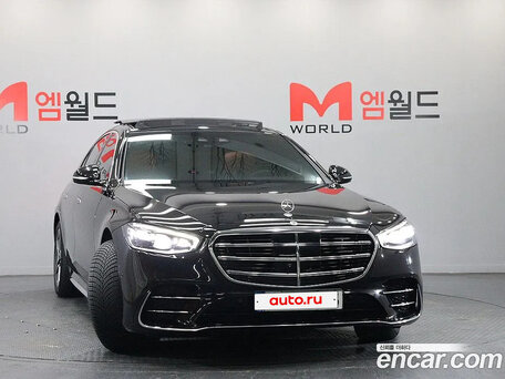2023 Mercedes-Benz S-Класс 400 d 4MATIC VII (W223), чёрный, 9000000 рублей, вид 1