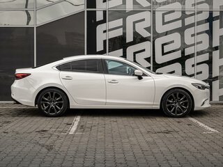 2016 Mazda 6 III (GJ) Рестайлинг, белый, 1680000 рублей, вид 5