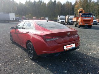 2022 Hyundai Elantra VII (CN7), красный, 2033000 рублей, вид 4