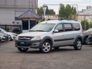 2017 Lada (ВАЗ) Largus Cross I, серебристый, 859000 рублей, вид 2