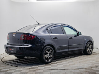 2008 Mazda 3 I (BK) Рестайлинг, чёрный, 424000 рублей, вид 5