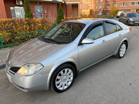 2005 Nissan Primera III (P12), серебристый, 585000 рублей, вид 1