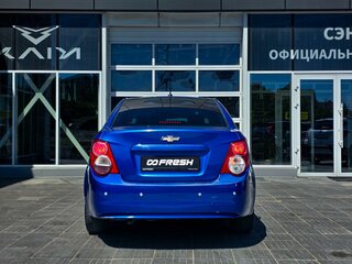 2012 Chevrolet Aveo II, синий, 410000 рублей, вид 4