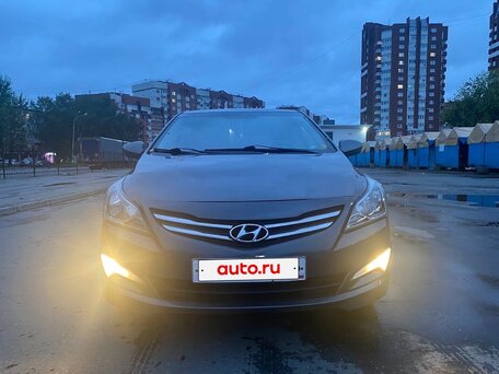 2016 Hyundai Solaris I Рестайлинг, серый, 799999 рублей, вид 1