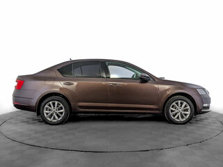 2019 Skoda Octavia III (A7) Рестайлинг, коричневый, 1730000 рублей, вид 4