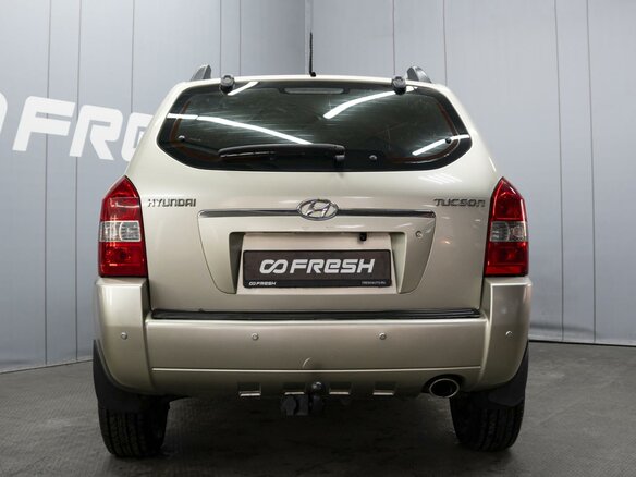 2006 Hyundai Tucson I, серебристый - вид 3