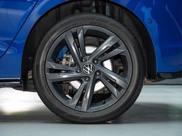 2022 Volkswagen Golf VIII, синий - вид 21