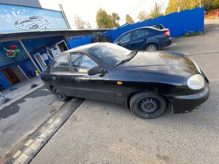 2006 Chevrolet Lanos I, чёрный, 110000 рублей, вид 2