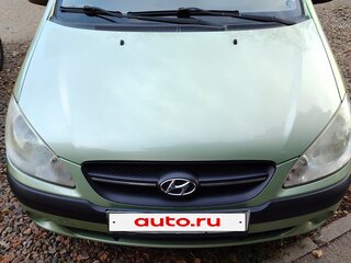 2010 Hyundai Getz I Рестайлинг, зелёный, 610000 рублей, вид 2