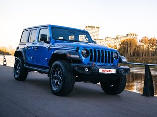 2022 Jeep Wrangler IV (JL), синий, 5800000 рублей, вид 3