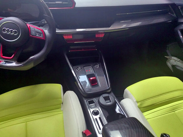 2022 Audi A3 Sportback 35 TFSI IV (8Y), чёрный, 1780700 рублей - вид 5