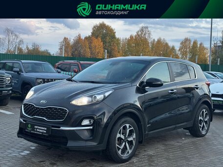 2019 Kia Sportage IV Рестайлинг, чёрный, 1950000 рублей, вид 1
