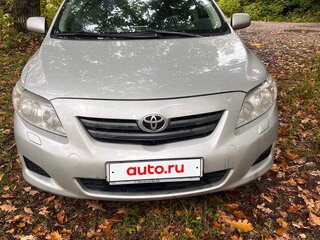 2008 Toyota Corolla X (E140, E150), серебристый, 830000 рублей, вид 1