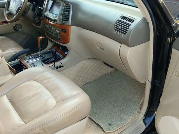 2003 Lexus LX 470 II Рестайлинг, чёрный, 2300000 рублей - вид 6