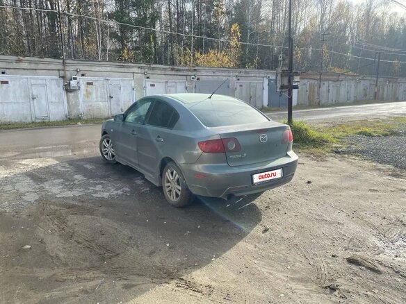 2006 Mazda 3 4-speed I (BK) Рестайлинг, серый, 620000 рублей - вид 2