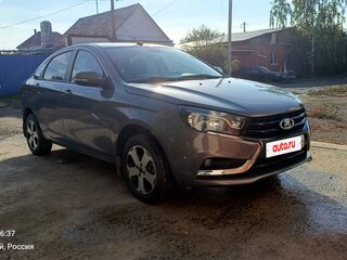 2015 Lada (ВАЗ) Vesta I, серый, 800000 рублей, вид 1