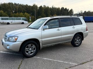 2004 Toyota Highlander I (XU20) Рестайлинг, серебристый, 849000 рублей, вид 1