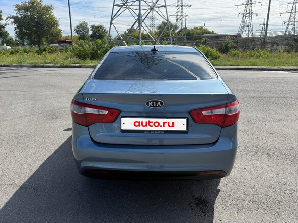 2011 Kia Rio III, голубой, 559000 рублей - вид 6