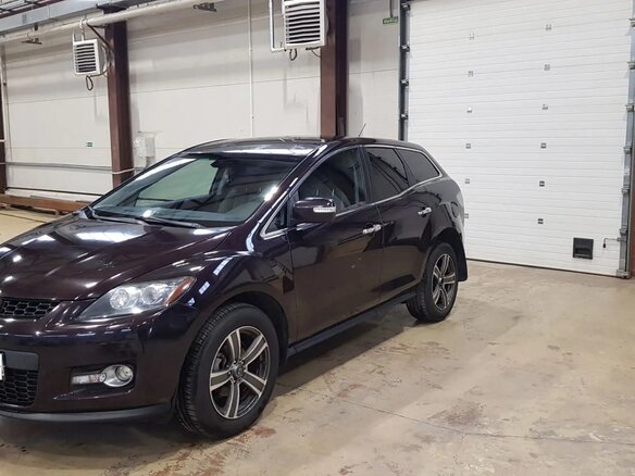 2008 Mazda CX-7 I, пурпурный, 650000 рублей